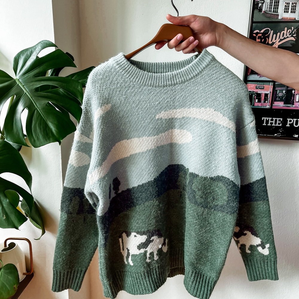 Cow Sweater